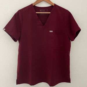 FIGS CATARINA BURGUNDY MEDIUM